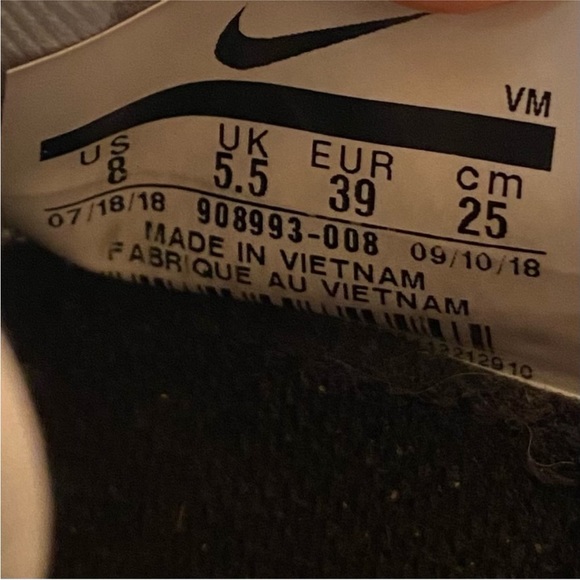 Women's 8 Nike Air Max Sequent 3 Platinum SEF1505 - Picture 8 of 8